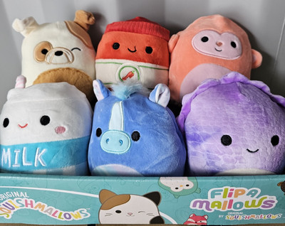 NEU Squishmallows 5 Zoll Flip-A-Mallows (6er Pack)