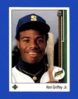 1989 Upper Deck Set-Break # 1 Ken Griffey Jr. RC VG-VGEX *GMCARDS*