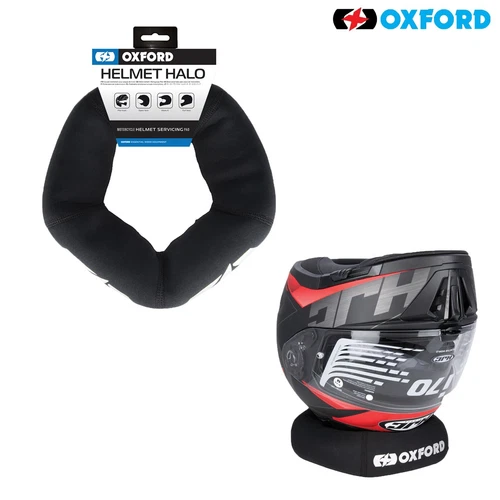 Motorradhelm Donut > Oxford Halo Reinigung Aufbewahrungsring Servicepad Einheitsgröße