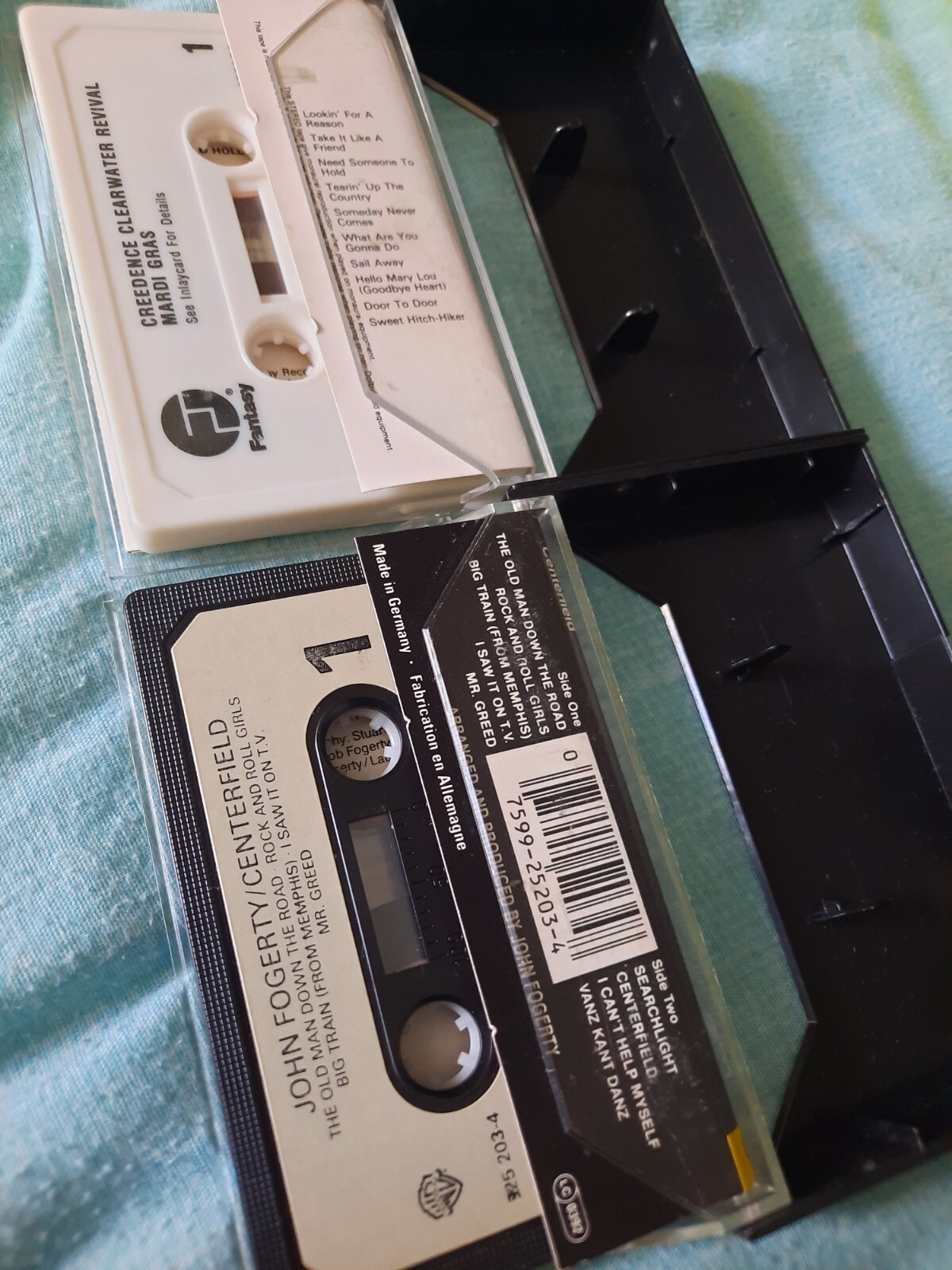 Creedence Clearwater revival cassette tape lot (Mardi Gras/John Fogerty