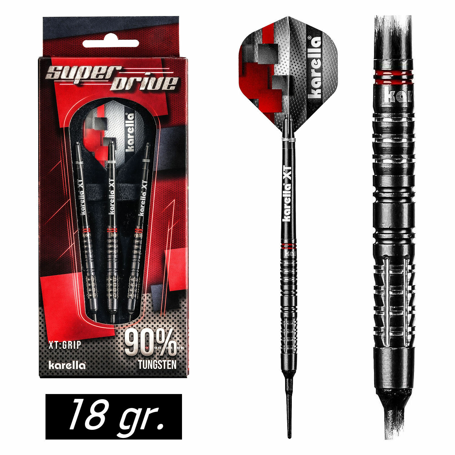 🎯 ✅ KARELLA Soft Dart Darts Dartpfeile Pfeile SuperDrive Super Drive 18 gr 8312