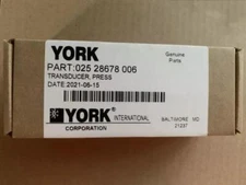 New In Box YORK 025-28678-006 Pressure Transducer