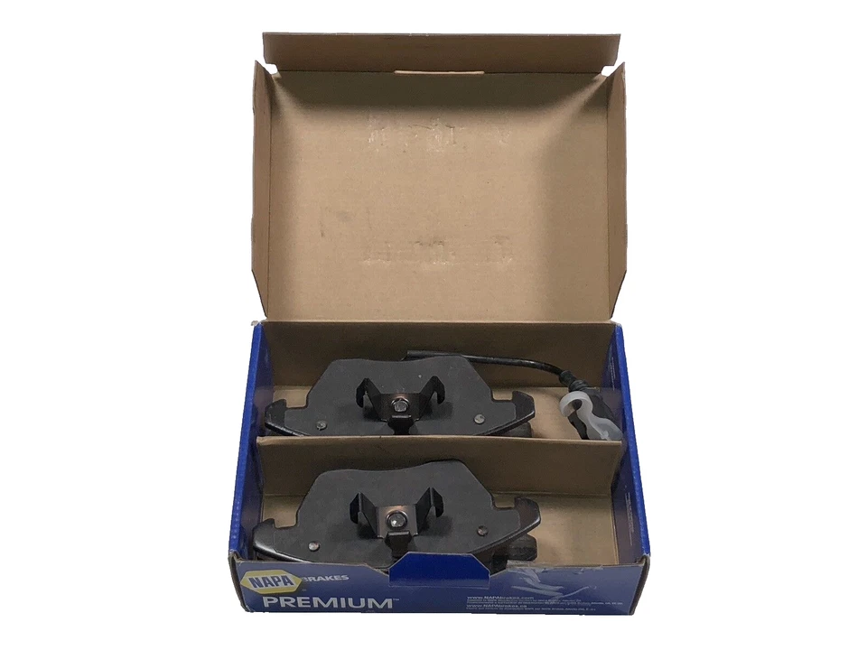 Juego de 4 pastillas de freno delanteras semimetálicas NAPA Premium SS-8212-M D1107 Foto 4 de 4