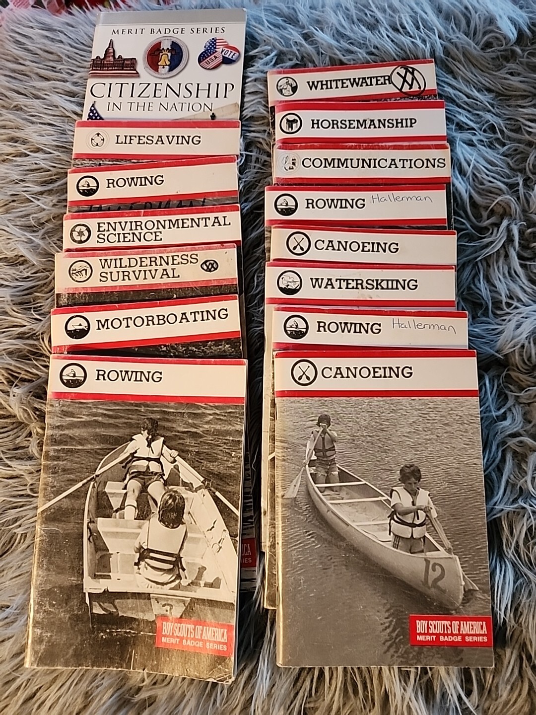 Boy Scout Merit Badge Books Lot Of 15 eBay