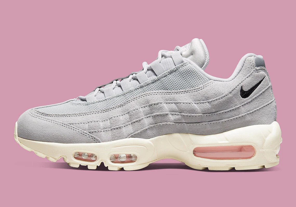 Nike Air Max 95 Grey Fog Sail Pink Foam DX2670 001 sz 10.5 Men s