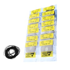 0.5 0.6 0.7mm Assorted Size Silicone Watch Seal O Ring Rubber Gasket 12mm-30mm D