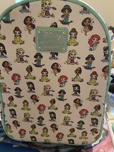 loungefly disney princess chibi mini backpack