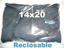 18 EXTRA LARGE 14''x 20'' Reclosable Seal-Top Clear 2 Mil Merchandise Bags 14x20