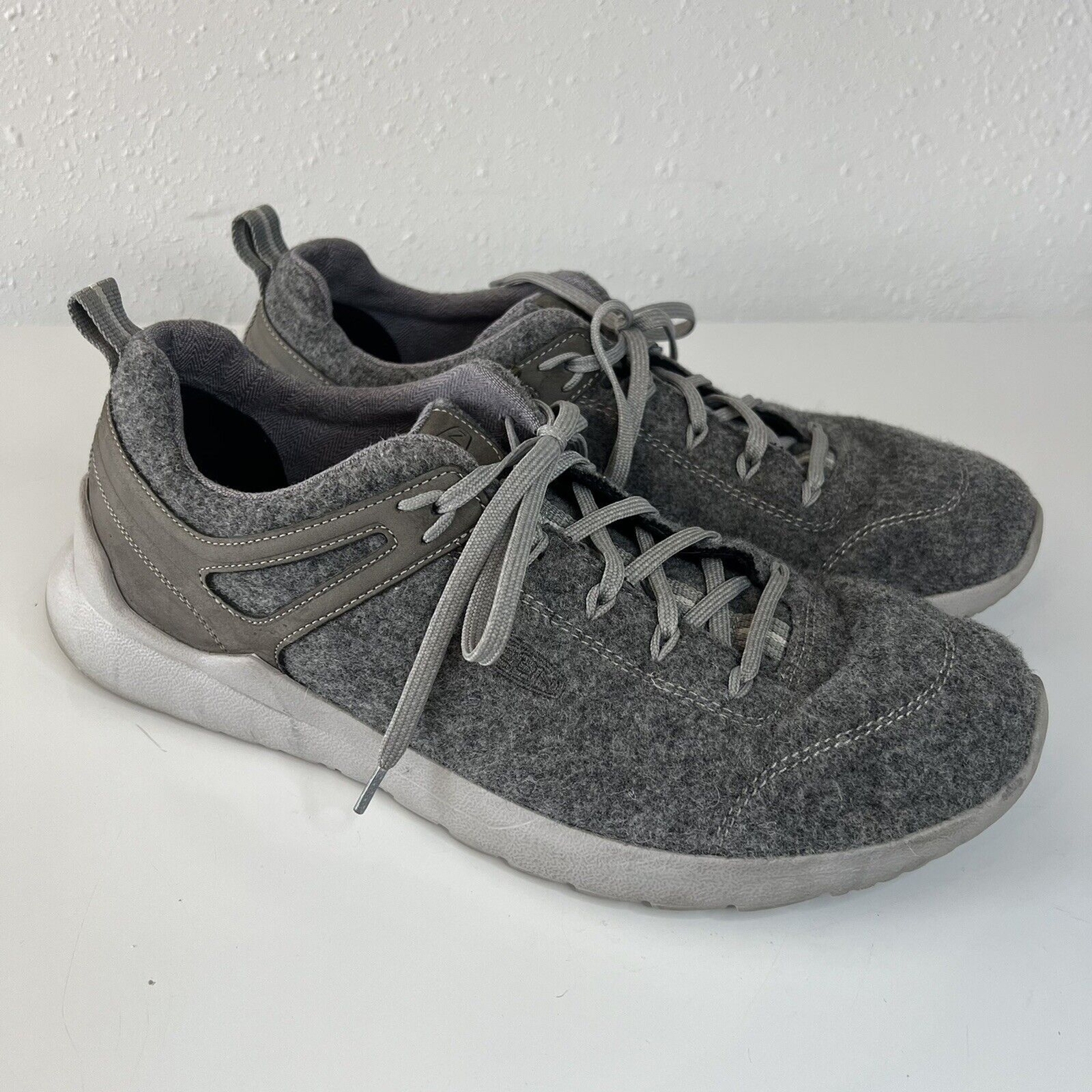 Scarpe da ginnastica Keen da uomo Highland Arway grigio acciaio lana drizzle taglia US 11 5