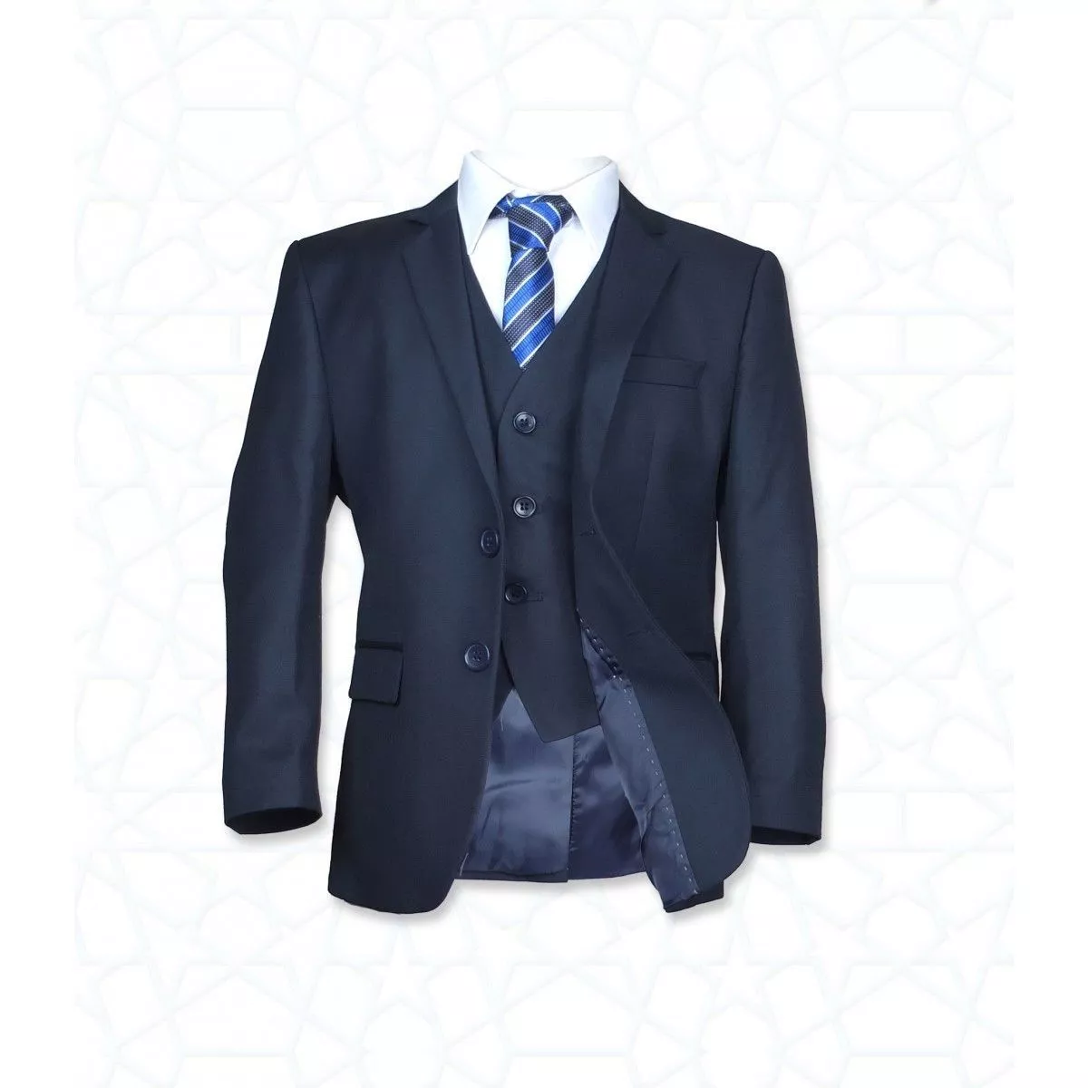 Royal blue and black prom clearance suit