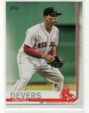 Rafael Devers 2019 Topps Series 1 Baseball Base Common #228 Boston Red Sox
