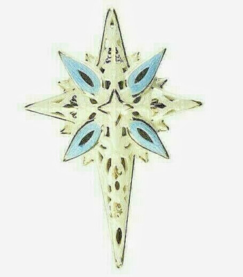 Lenox First Blessing Nativity LIGHTED STAR Porcelain Figurine 853742 NEW IN BOX