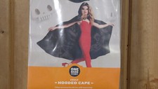 Halloween Costume, Adult Hooded Cape