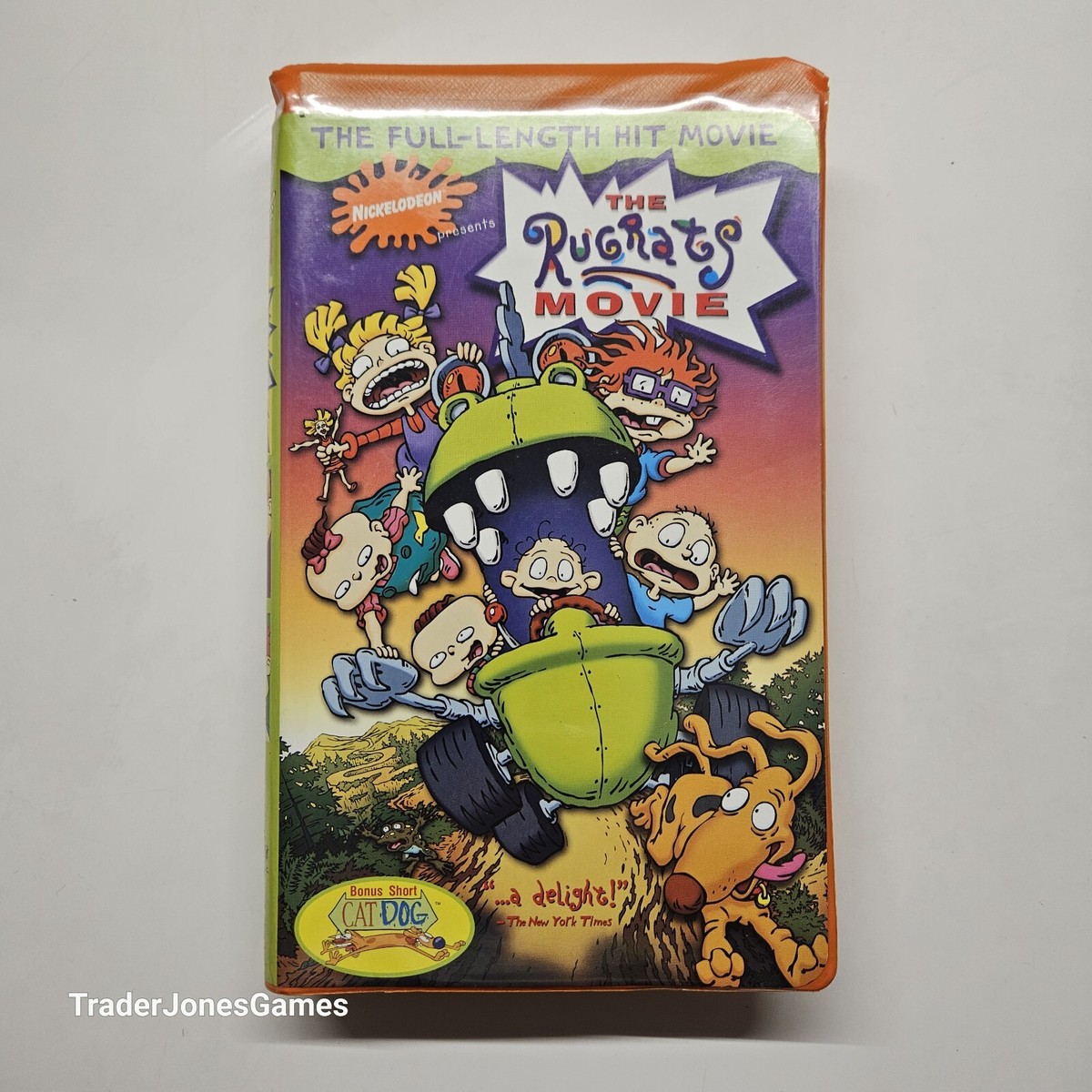 The Rugrats Movie (VHS, 1998, Nickelodeon) Orange Clamshell | eBay
