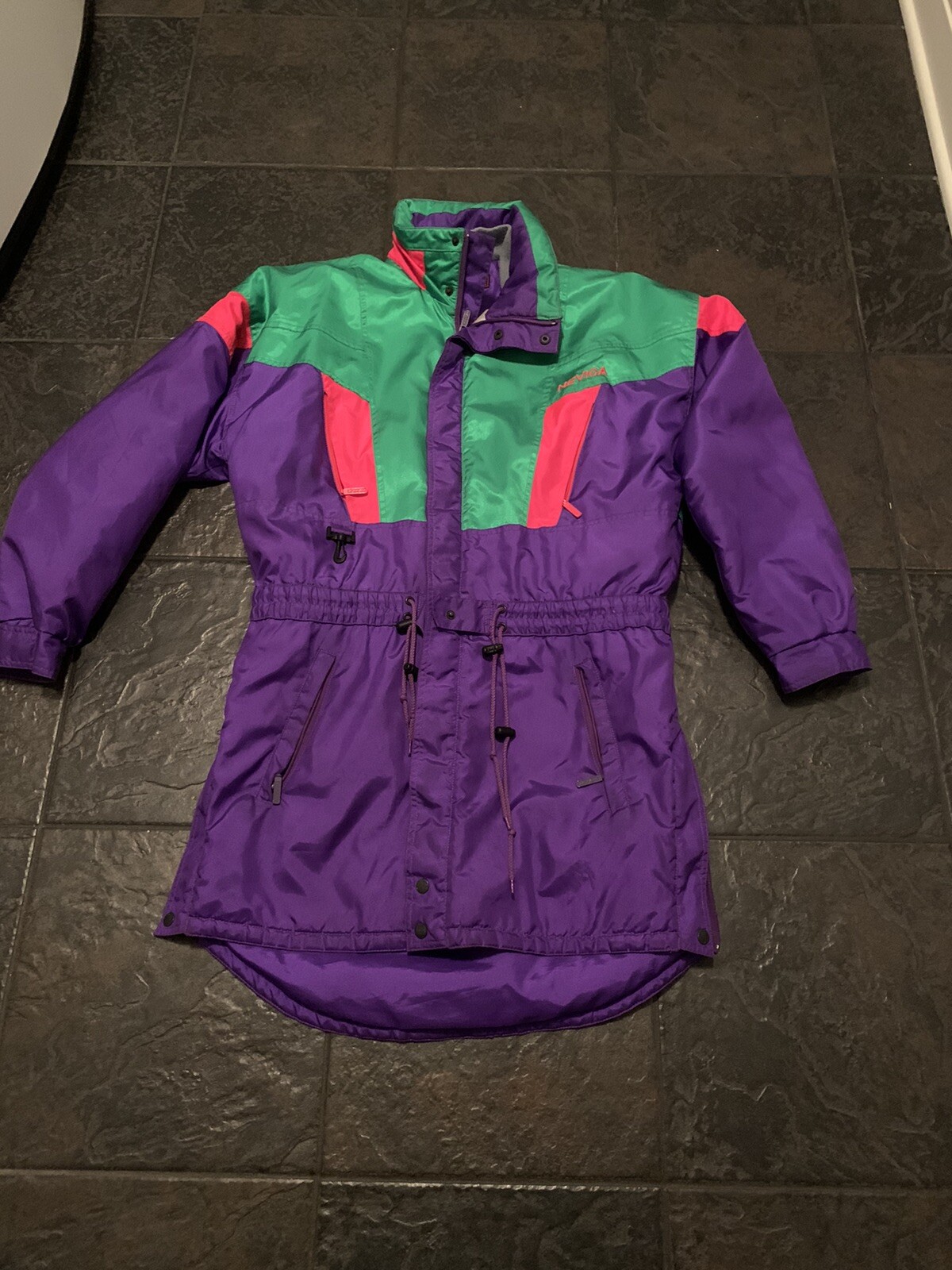 RARE Sample Vintage NEVICA MENS SKI JACKET COAT Purpl… Gem