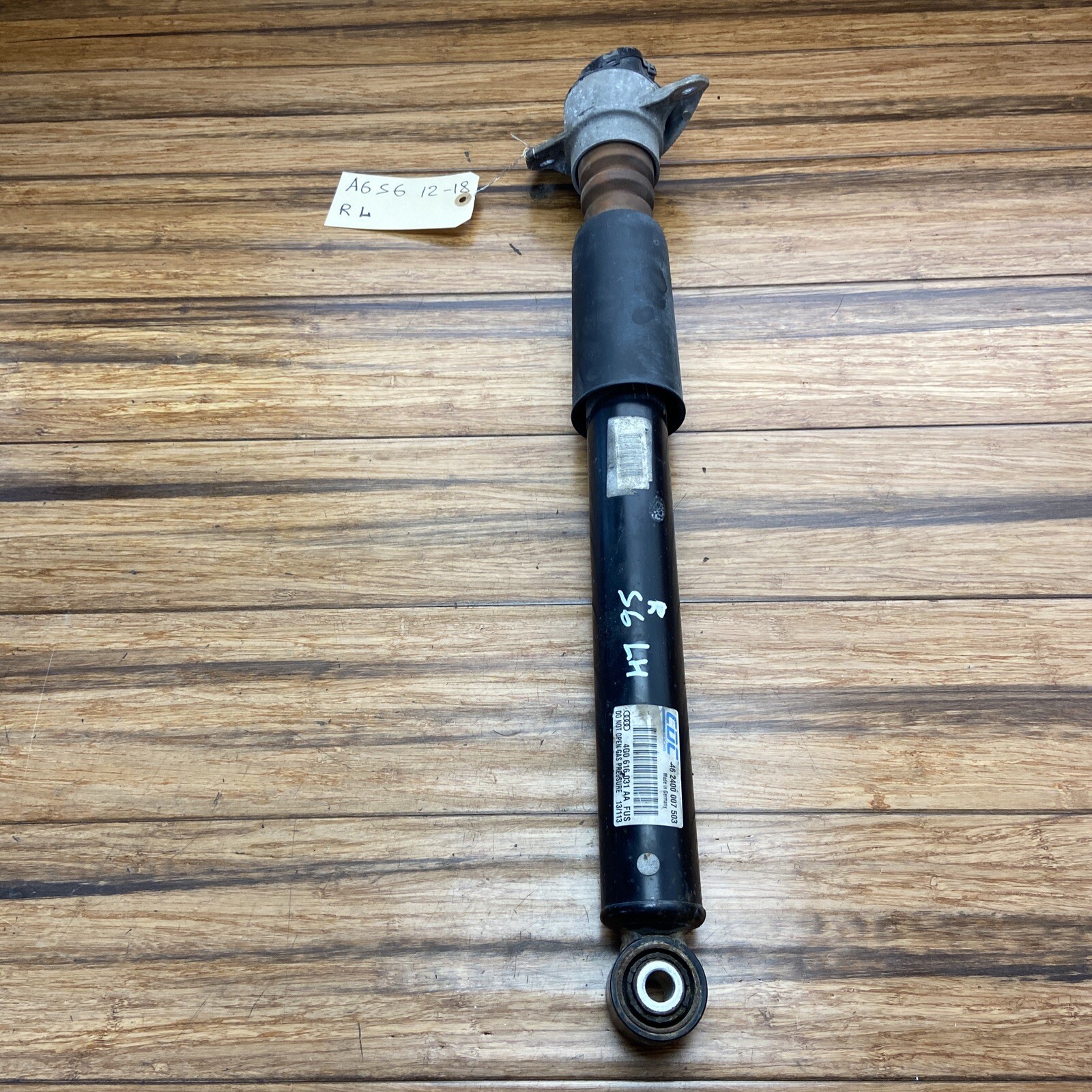 🚘 2012 2018 Audi S6 Air Suspension Shock Strut Rear LEFT 4G0616031AA