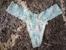 NeW Vs lace thong Panty Size small tye dye