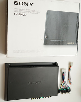 Sony XM-GS6DSP 6/5-channel car amplifier with digital signal processing (DSP)
