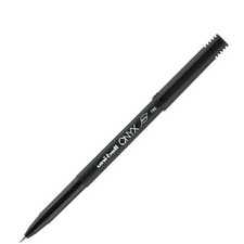 Uniball Onyx Rollerball Pen Fine Point 0.7mm Black Lot/3 Office School Home