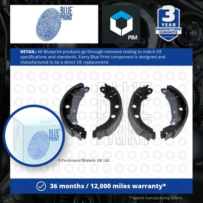 Brake Shoes Set ADN14143 Blue Print 4406000QAK 440603J325 440607E625 7701205517