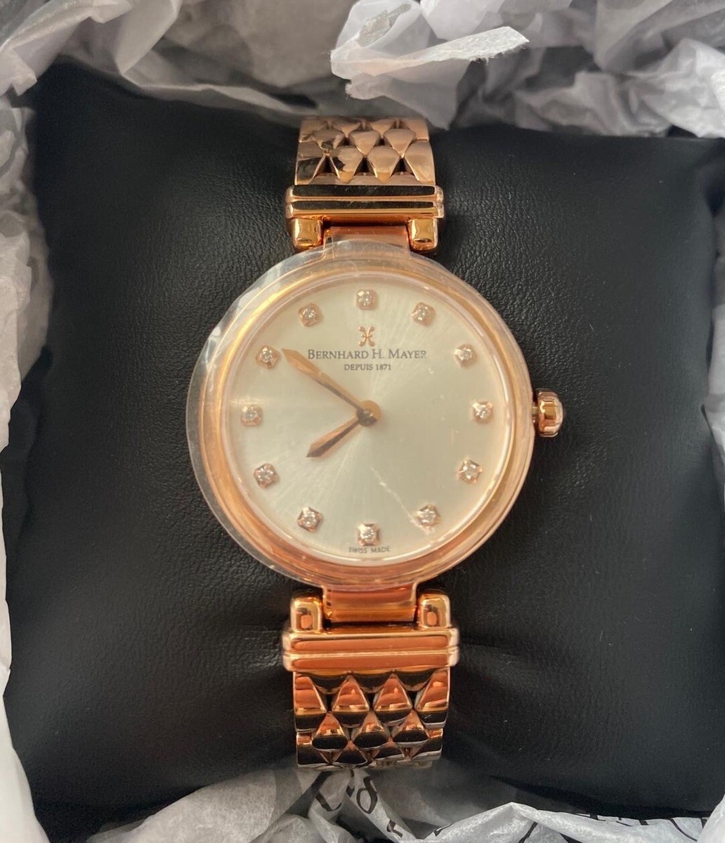 Bernhard Mayer Lurve Diamond Watch Woman