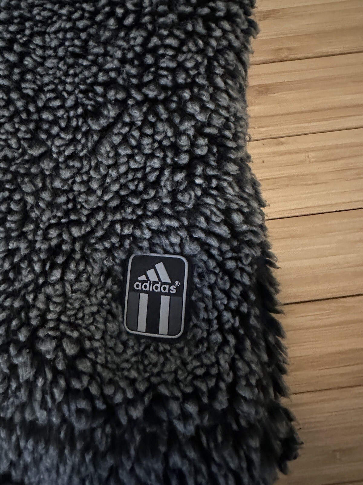 vintage adidas Quarter Zip Sherpa jacket Mens size M eBay