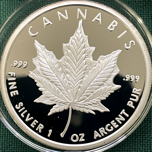 2013 1oz Your Highness - Slave Queen/Cannabis SBSS Proof Round In Box + Capsule - Picture 17 of 17