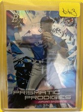 2019 Bowman Platinum #PPP-4 JORDAN GROSHANS Prismatic Prodigies