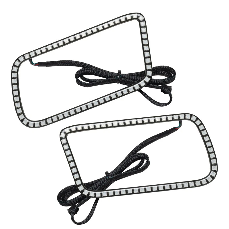 Oracle 09-15 Ram 1500 Sport Surface Mount LED Fog Light Halo Kit ColorSHIFT SEE - Image 2 of 4