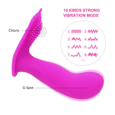 Clit Licking Double Vibration Clitoris Vibrator G-Spot Dildo Adult Women  Sex Toy | eBay