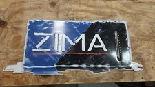 Vintage ZIMA Thermometer Metal Tin Tacker Malt Liquor Beer Bar Sign
