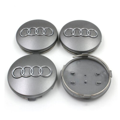 Lot De 4 Couvre-moyeus Centraux De Roue Pour AUDI A3 8P - Référence 4B0601170A7ZJ - Neufs D'origine