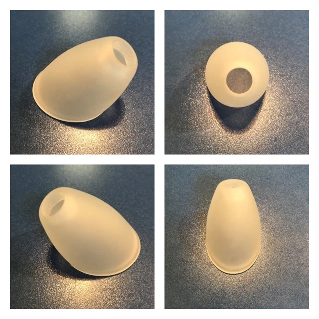 Vetro di ricambio satinato lampada Zicoli Hustadt Sölken Paulmann D=40H 54 mm G4