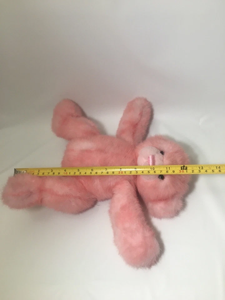 Oso de peluche A&A SABLE de colección raro rosa esmerilado suave piel realista felpa de 12 pulgadas Foto 3 de 4