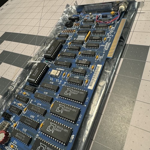 VINTAGE DCA 15528 PC/3278 ISA IRMA KEYBOARD IBM MAINFRAME ADAPTER 1112841 UNTEST - Picture 5 of 24