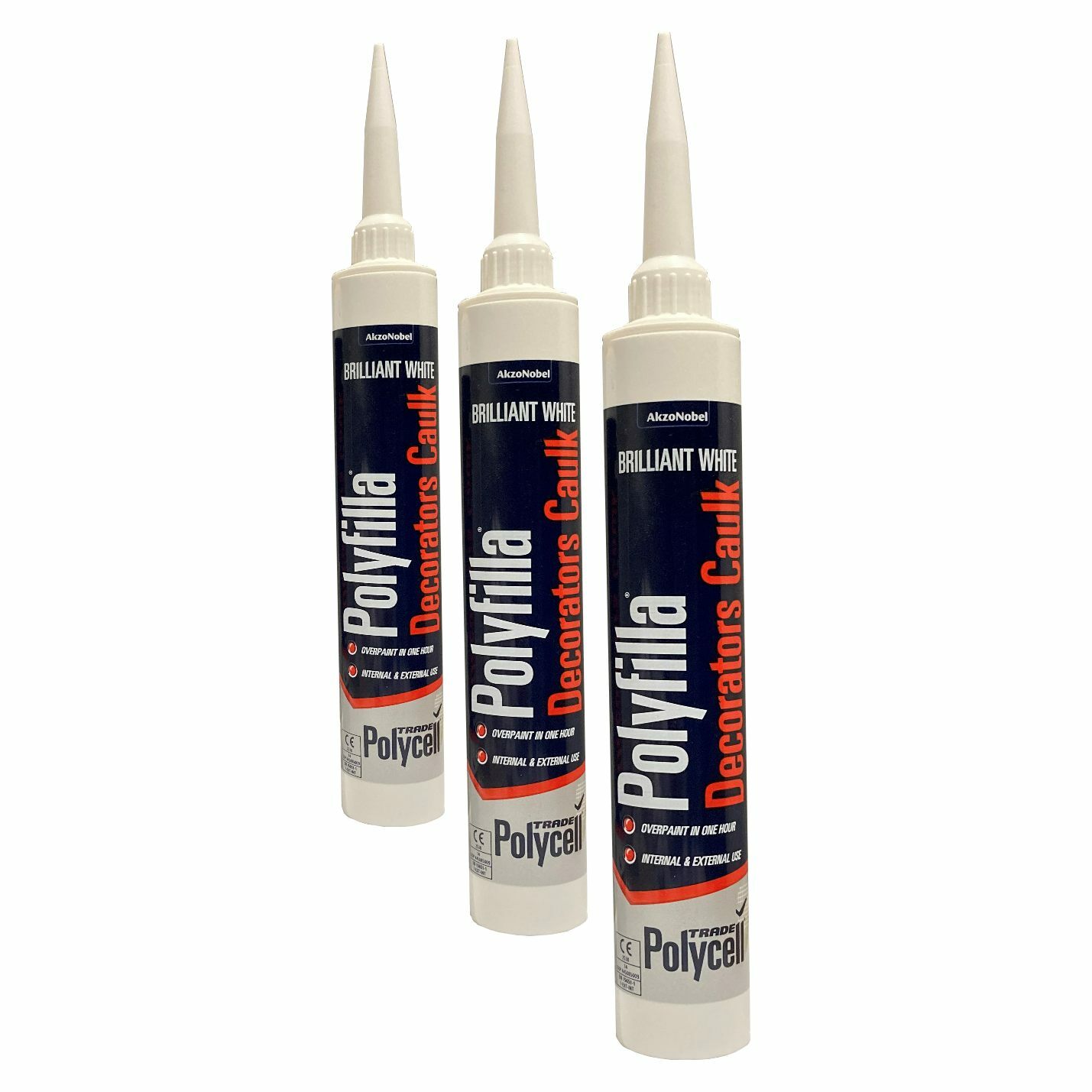 Trade Decorators Caulk Acrylic Sealant Use Indoor or Outdoor Select