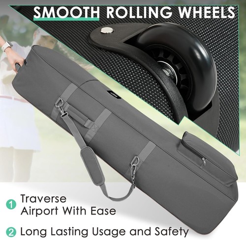 CaddyDaddy Golf Soft-Sided Travel Bag Cover with Foam Padded Top.. - Picture 5 of 24