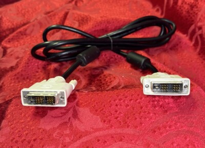 Digital Visual Interface DVI 6ft. Video Cable 18-pin Male to Male Connectors EUC