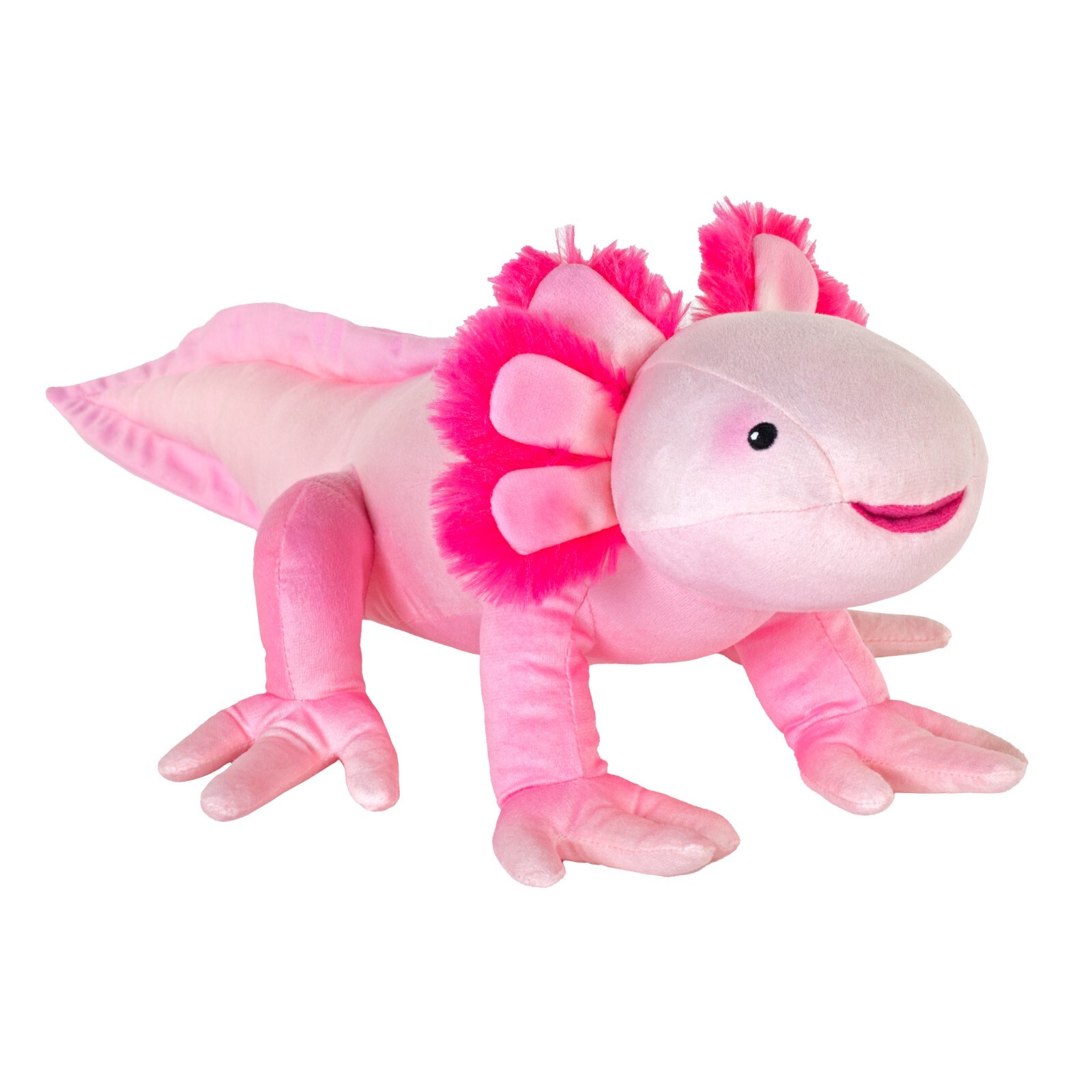 NEW WILD REPUBLIC ECO CUDDLEKINS 22"" AXOLOTL PLUSH CUDDLY SOFT TOY TEDDY BEAR