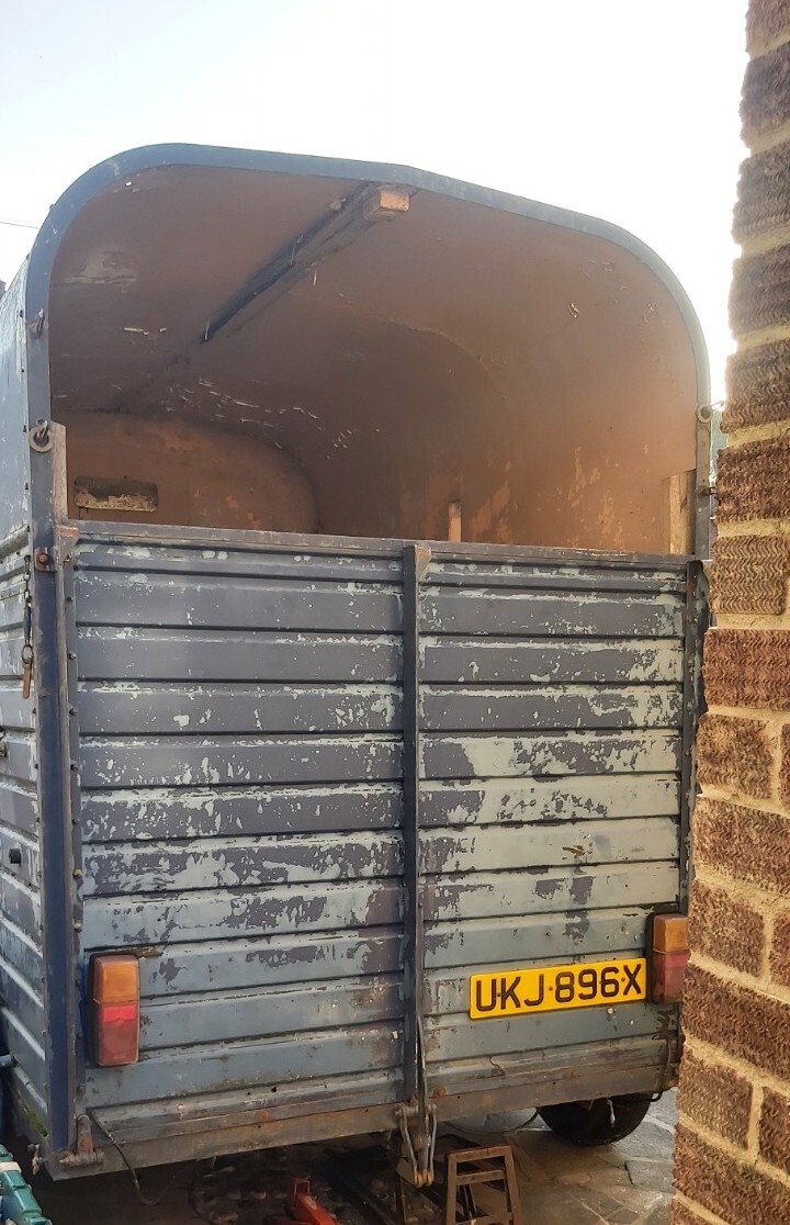 Rice Double Axle Horsebox Trailer Gin Bar Catering eBay