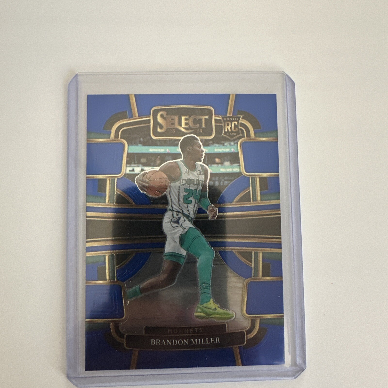 Brandon Miller 2023-24 Panini Select Concourse Rookie Blue! #80 Hornets RC