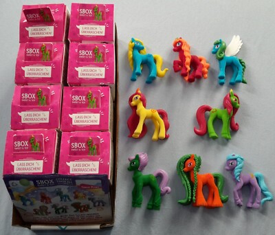 Komplettes 8er Set SBox Sweet & Toy Space Pony Figuren Venus Merkur Moon Jupiter