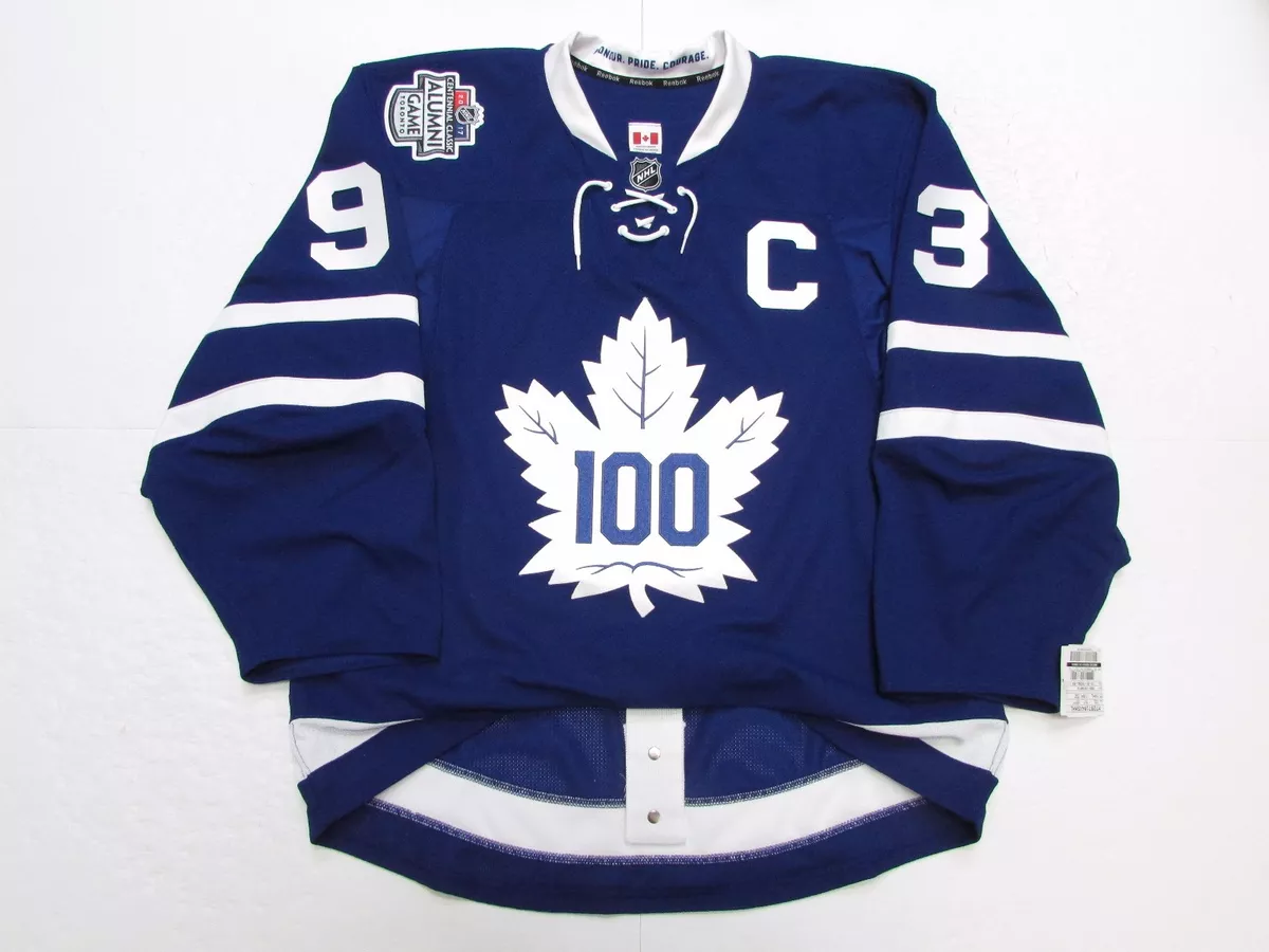 TORONTO MAPLE LEAFS CENTENNIAL CLASSIC ALUMNI ANY NAME REEBOK EDGE 2.0  JERSEY