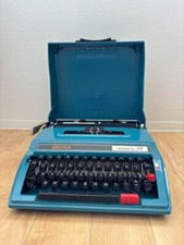 Brother Valiant-FT Typewriter Color Blue Operation Confirmed From Japan thumbnail