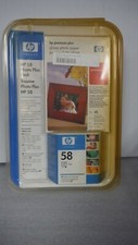 HP Invent Black Inkjet Print Cartridge 58 Photo Plus Pack NOS Sealed