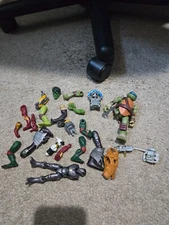 Action Figure Parts and Pieces Kit Bashing - TMNT Marvel and More