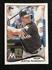 JUSTIN RUGGIANO #271 2014 Topps Baseball QTY Miami Marlins