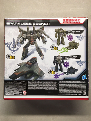 DECEPTICON SPARKLESS SEEKER Netflix Transformers War For Cybertron