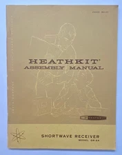 Heathkit GR-64 Shortwave Receiver Assembly Manual – Original 1964