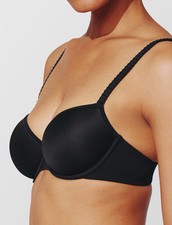 NEW Thirdlove 24/7 Classic T-Shirt Bra Black 32B
